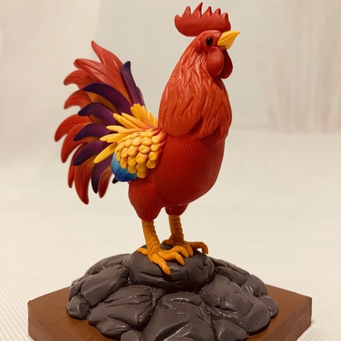 Rooster Figurine